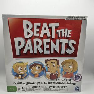 *New* BEAT THE PARENTS - Family Trivia Board Game Age 6+ new and sealed